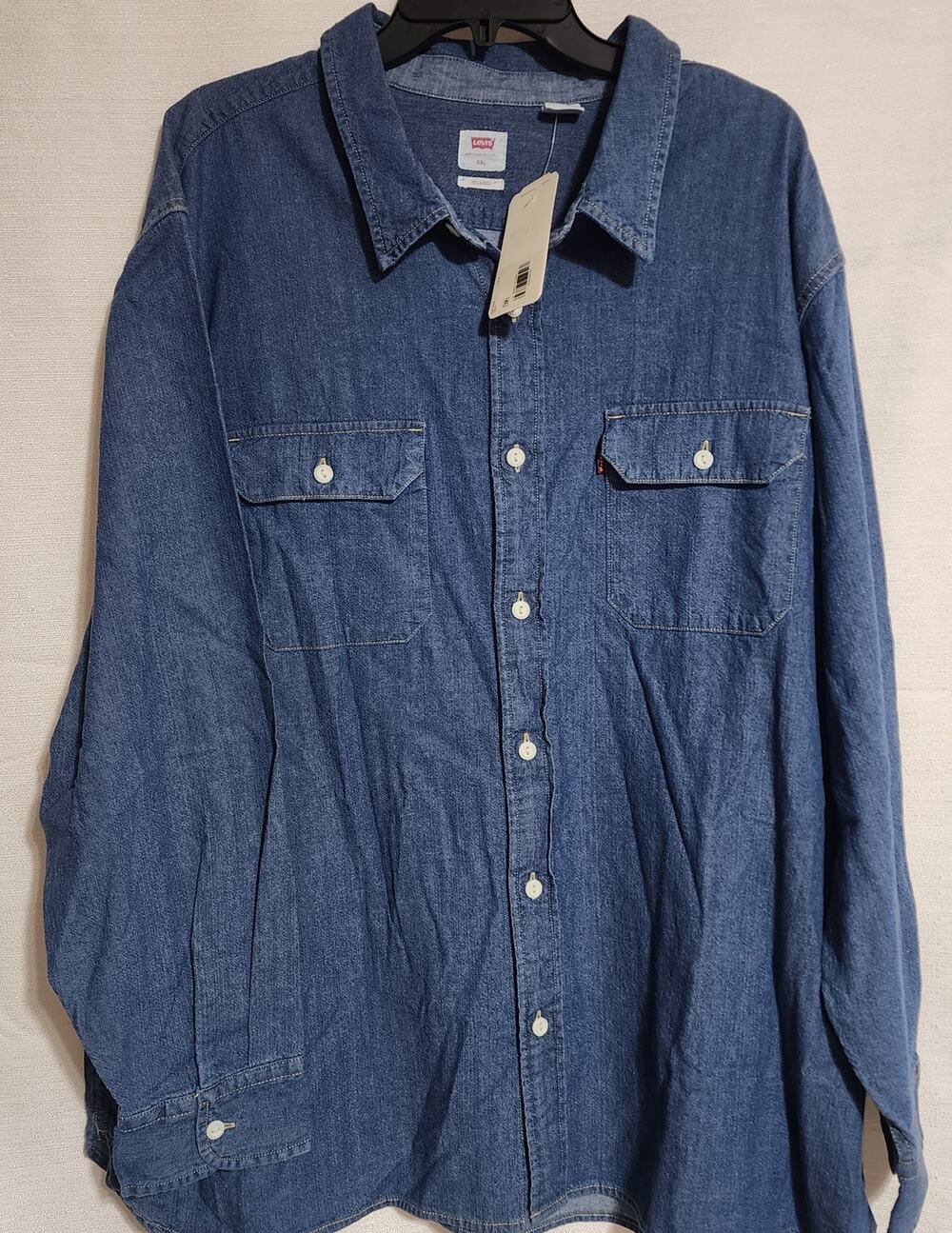 Levi's the worker relaxed fit men's XXL long sleeve button down shirt
